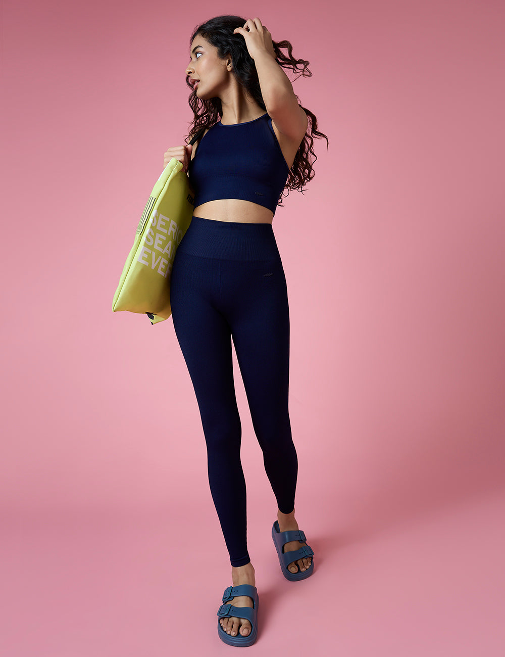 FlexRib Low-Back Cropped Tank